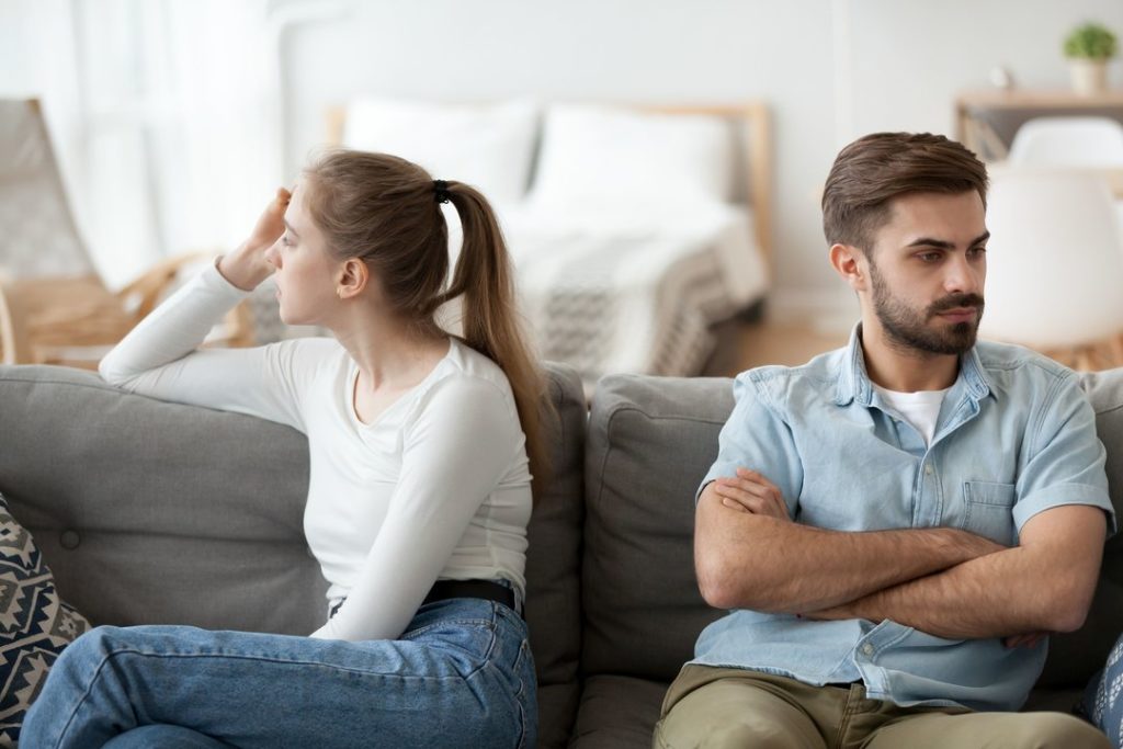 Pareja en crisis